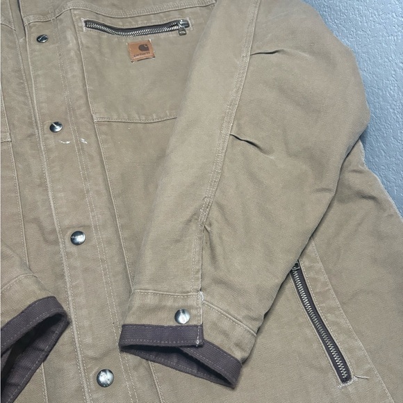 Carhartt Men's 2XL Brown Field Jacket - Picture 4 of 16